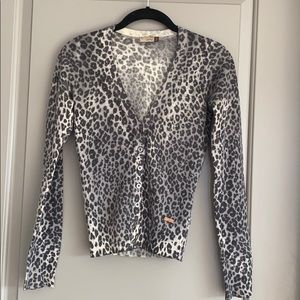 Wilfred Leopard Cardigan